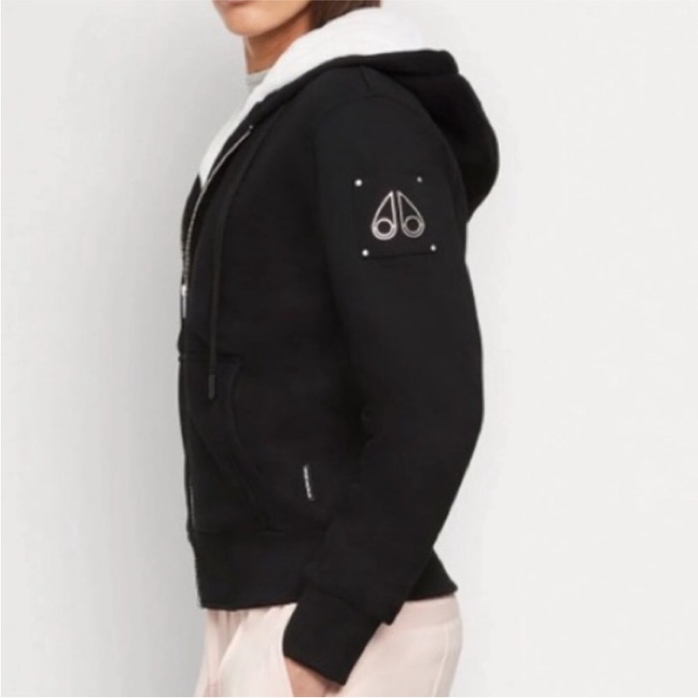 Moose Knuckles Classic Her Bunny hoodie jacket medium